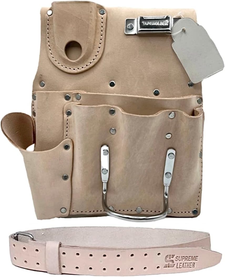 Supreme Leather Drywaller’s Tool Pouch Drywall Leather Tool