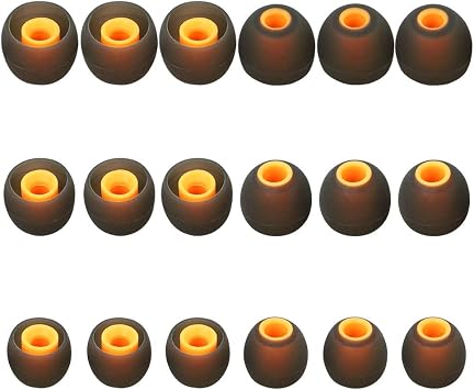Earbud Tips Earbuds Replacement Tips Ear Tips Earbud Eartips Eargels 9 Pairs SML