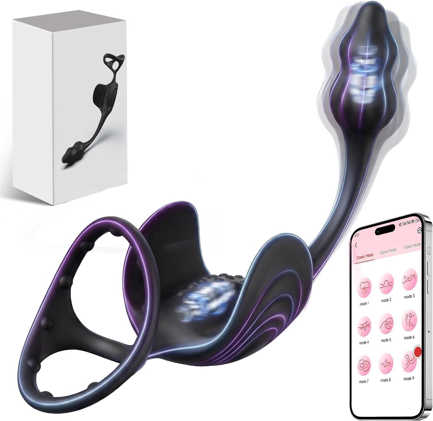 2026 Rechargeable IPX7 Waterproof Mansculpt Private Novelty Wave Therapy Device,Restoring Vitality, Multiple Modes,Men Gifts q2s687d96G