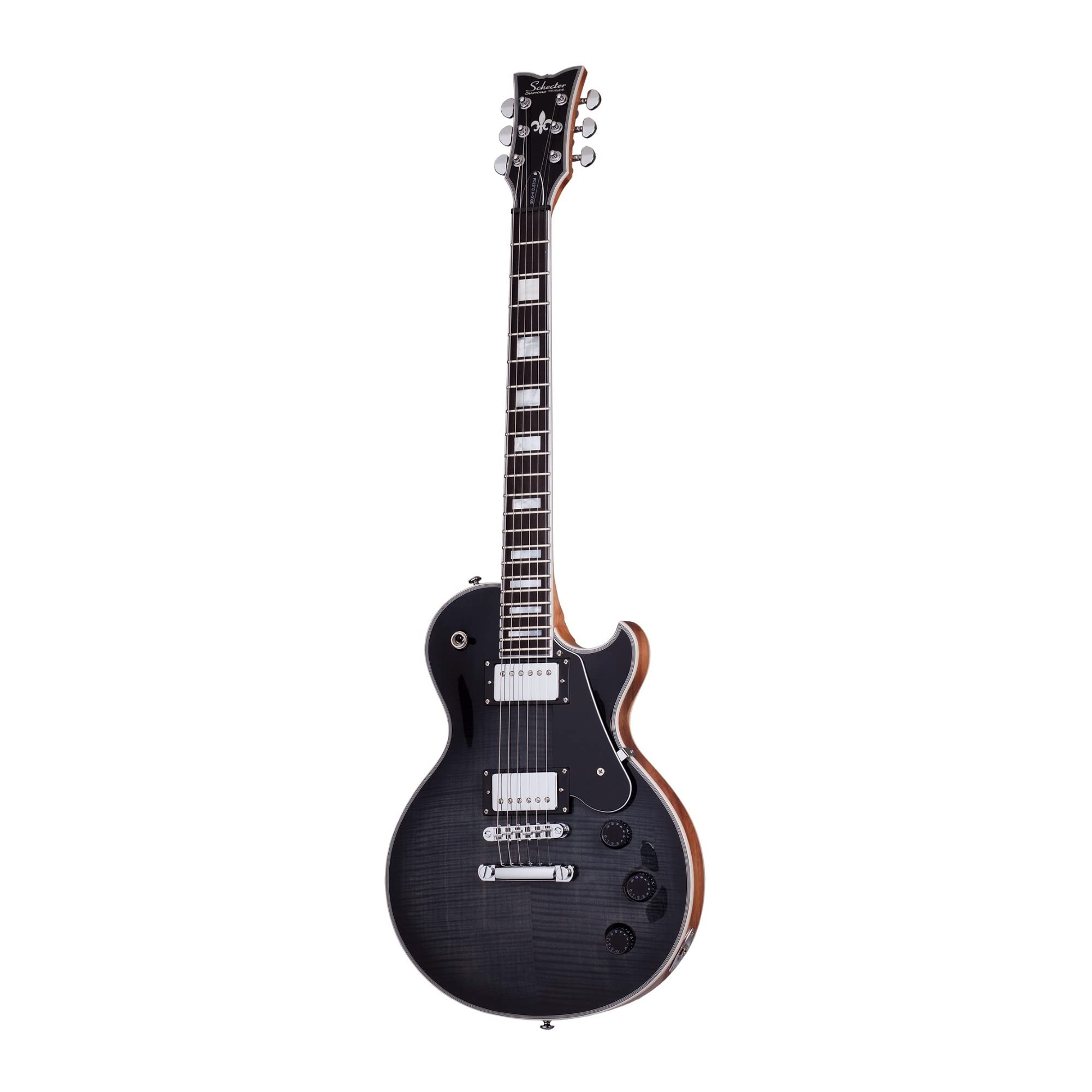 Amazon.co.jp: Schecter 6 String Solo-II Custom, Trans Black Burst