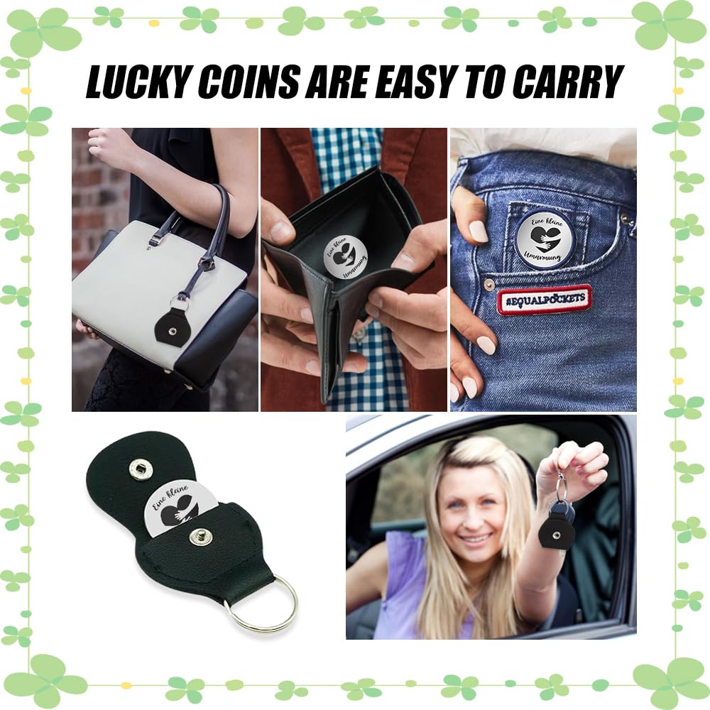 Regalo Mujer Compañero Llavero Ángel De La Guarda - Amuleto De Suerte Con Corazones Para Regalo Mujeres Accesorios Llaves Decorativos