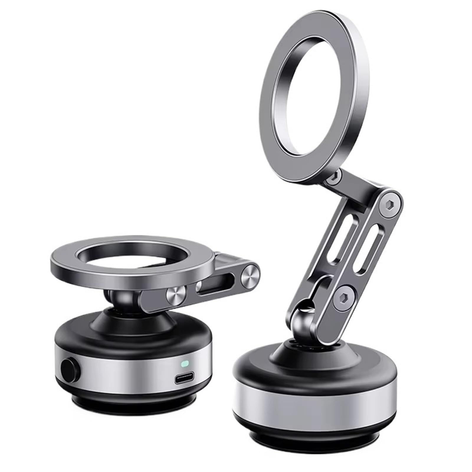 para iPhone Transmisión Vivo Celular Original X93 Adsorción Al Vacío Soporte Rotación 360 ° N52 Soporte Magnético Fuerte Soporte Móvil Coche