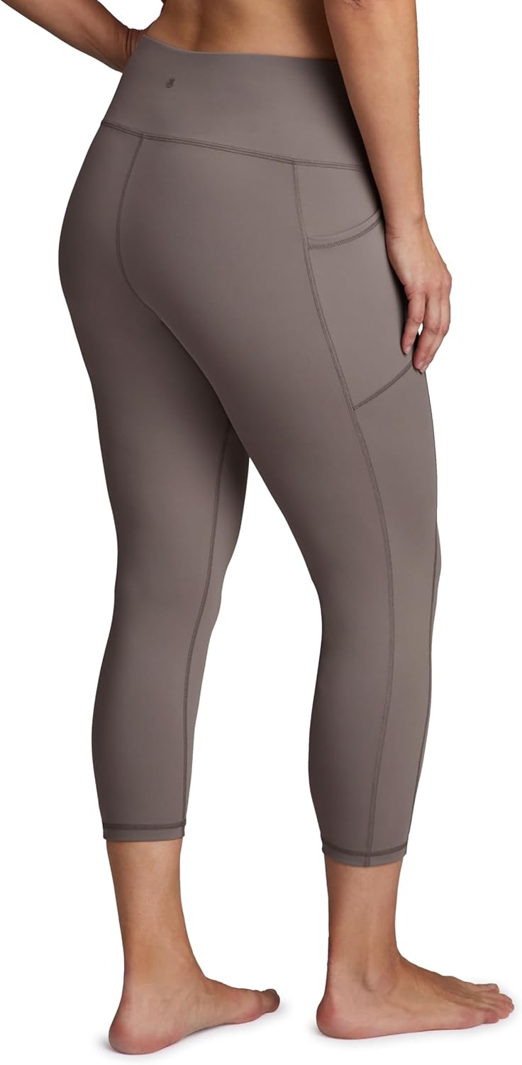 RBX Active Women's Plus Size Stretch Ankle/Full Length Workout Running Gym Yoga Leggings