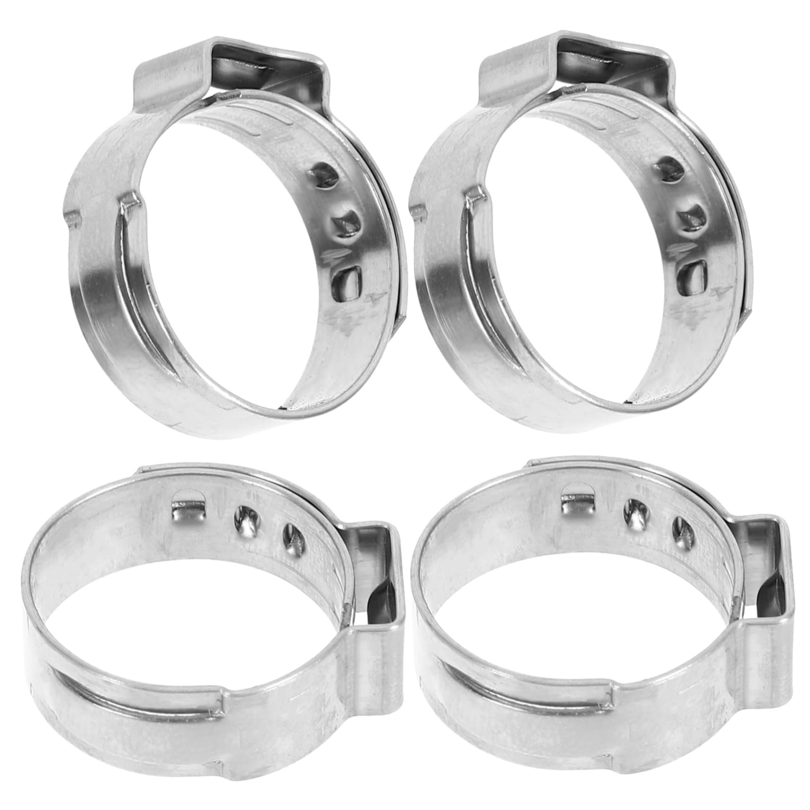 Gatuida 250 Pièces Collier De Serrage Outil De Sertissage De Tuyau Pex Pince À Anneau Pinces De Tuyau Pex Outil De Serrage De Fil Collier De Serrage Clip De Serrage Anneaux À Sertir Pex