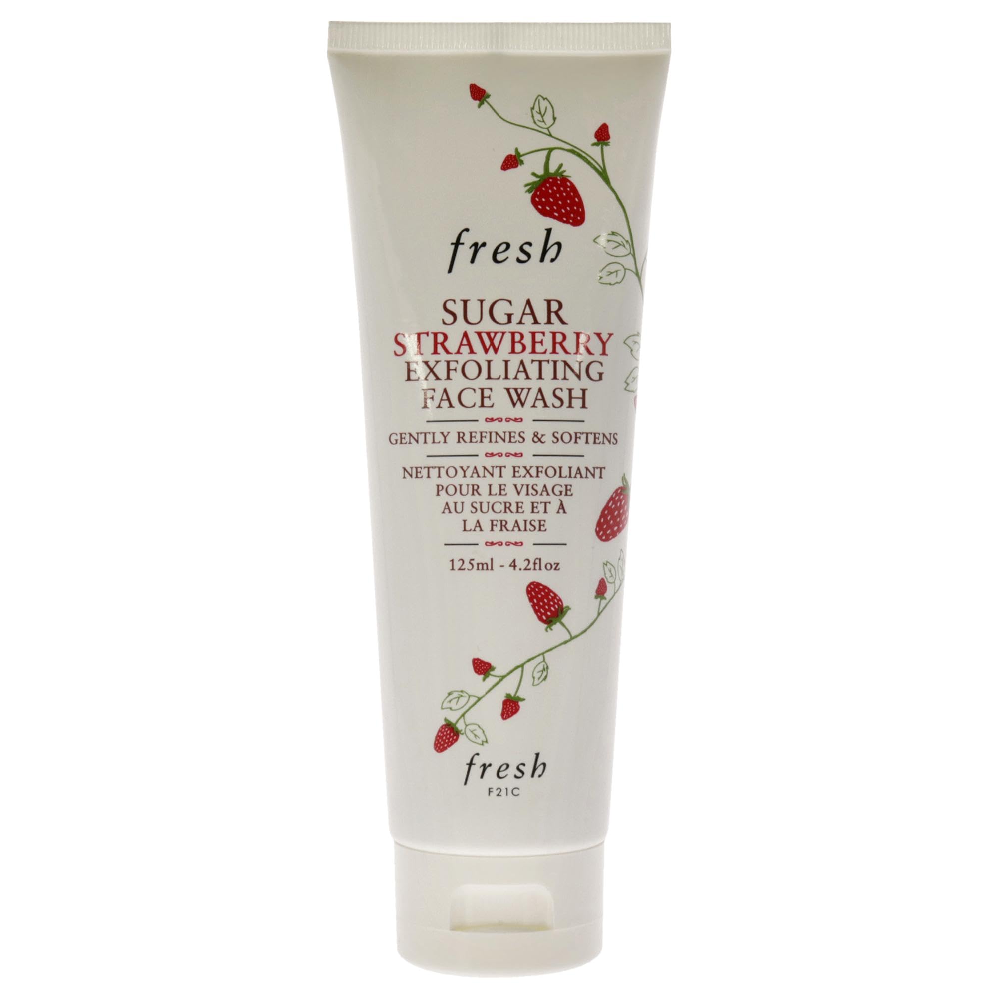 Sugar Strawberry Exfoliating Face Wash Cleanser Women 4.2 oz