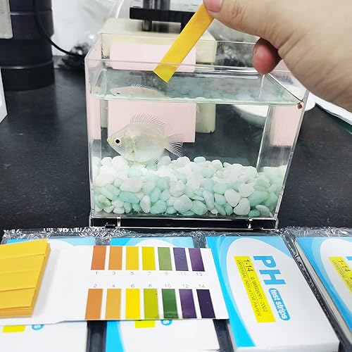 Miniatura 3 de Tiras de prueba de pH, 10 paquetes de 800 tiras de papel de prueba de pH 1-14, para orina, saliva, agua potable, piscina, spa, jabón, tanque de