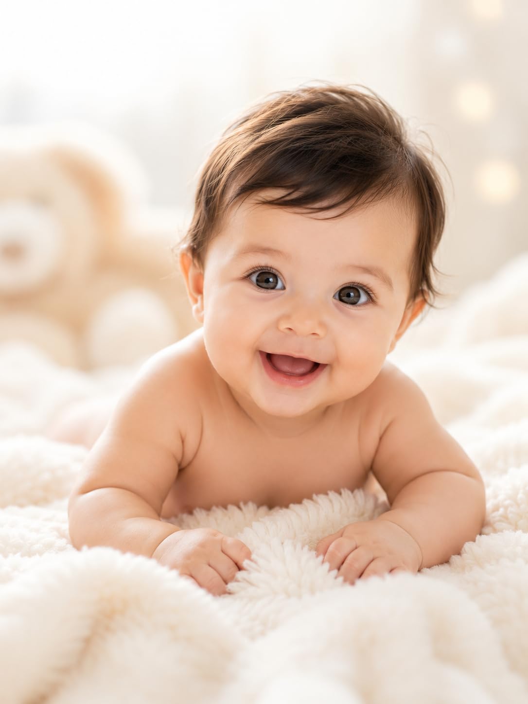 Cute Baby Poster | Nursery Wall Art | Pregnancy Gift -1