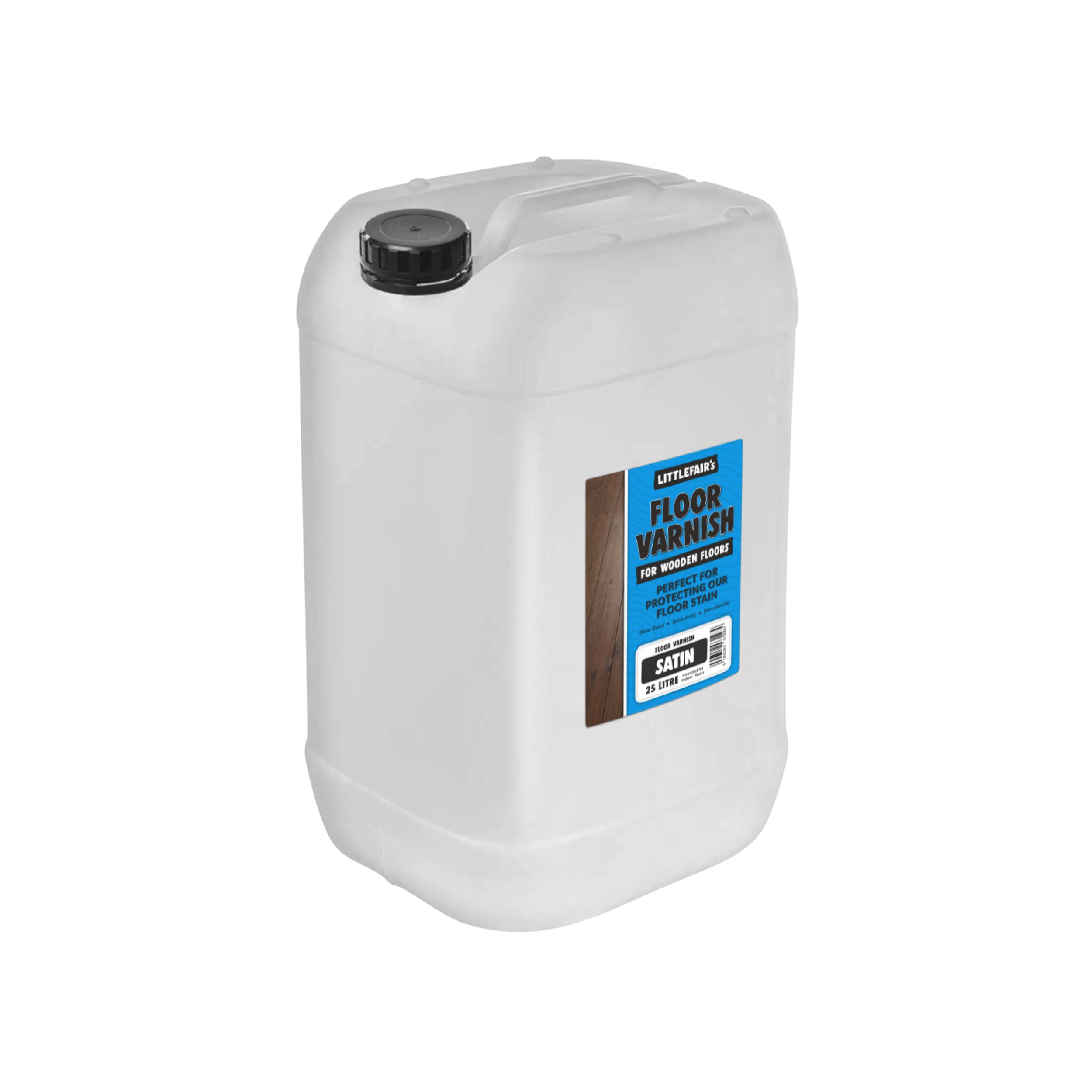 Interior Floor Fast VarnishSatin25 LtrLittlefair's from B&Q