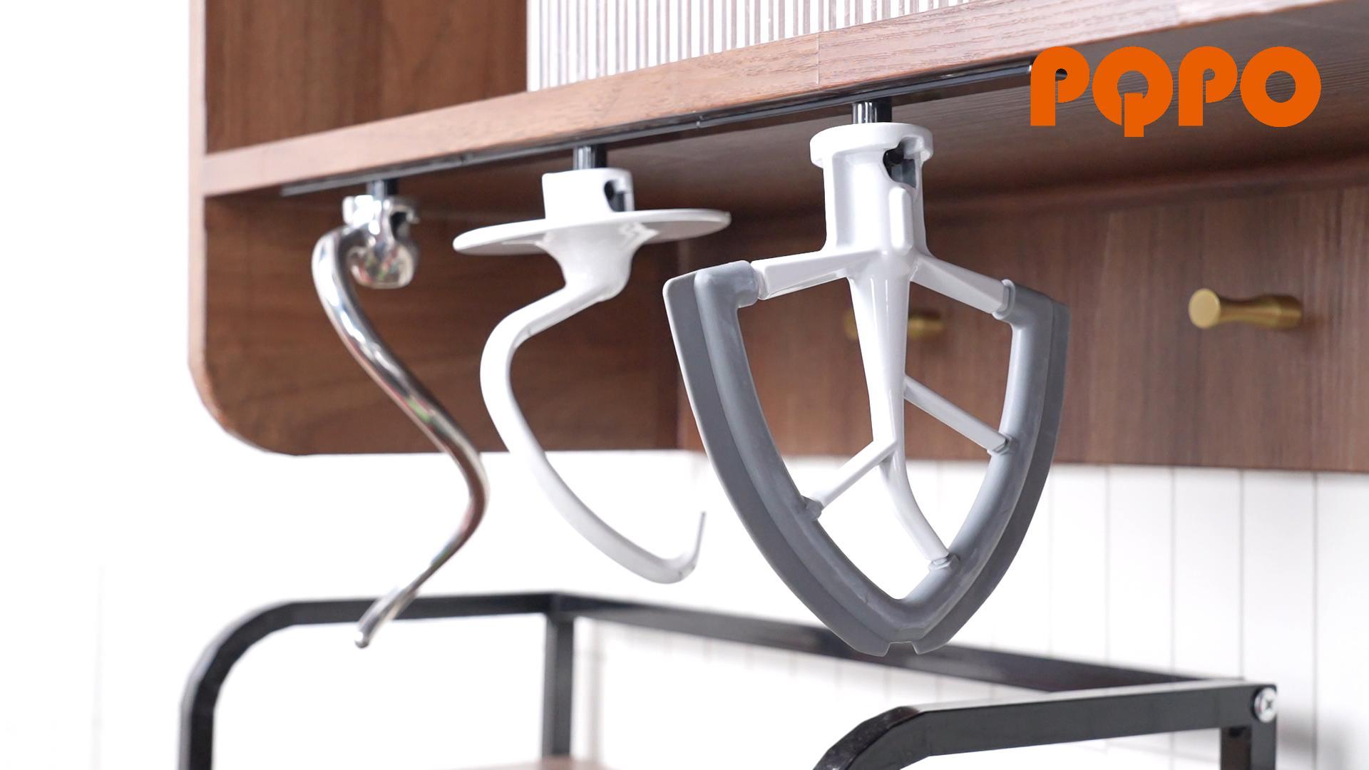 Amazon.com: PQPO 4 Pack Stand Mixer Attachment Holder Organizer