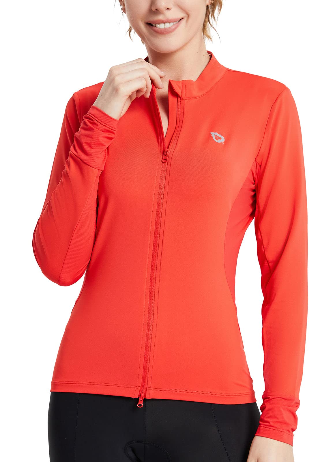 BALEAF Women's Cycling Jersey Sun Protection Bike Shirts Long Sleeves