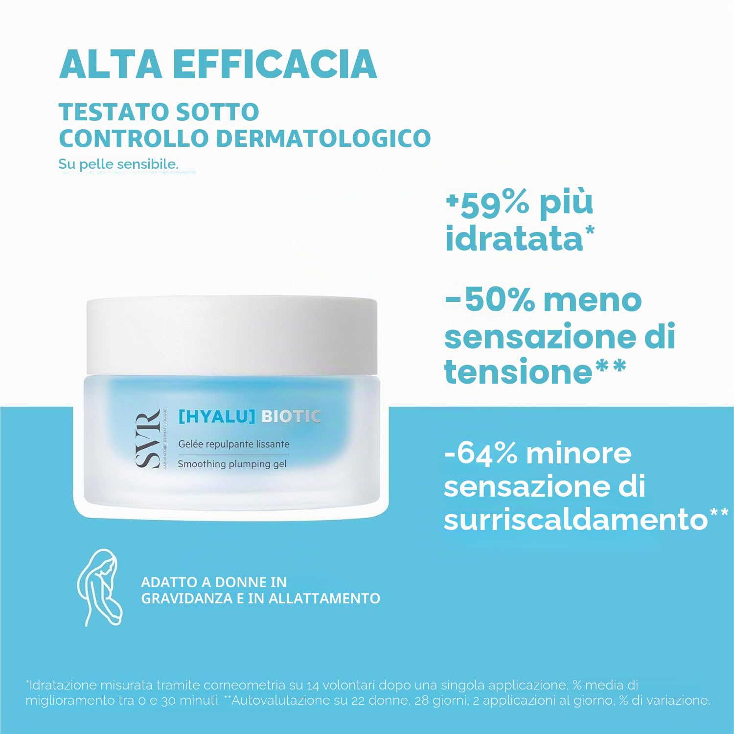 SVR - SVR HYALU Biotic Gel Rigenerante e Rimpolpante 50ml - 950127528