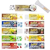 11 Fruit Flavors (King Size)/Flavored Rolling Papers ，Mixed Flavor Rolling Paper，Each Volume is in