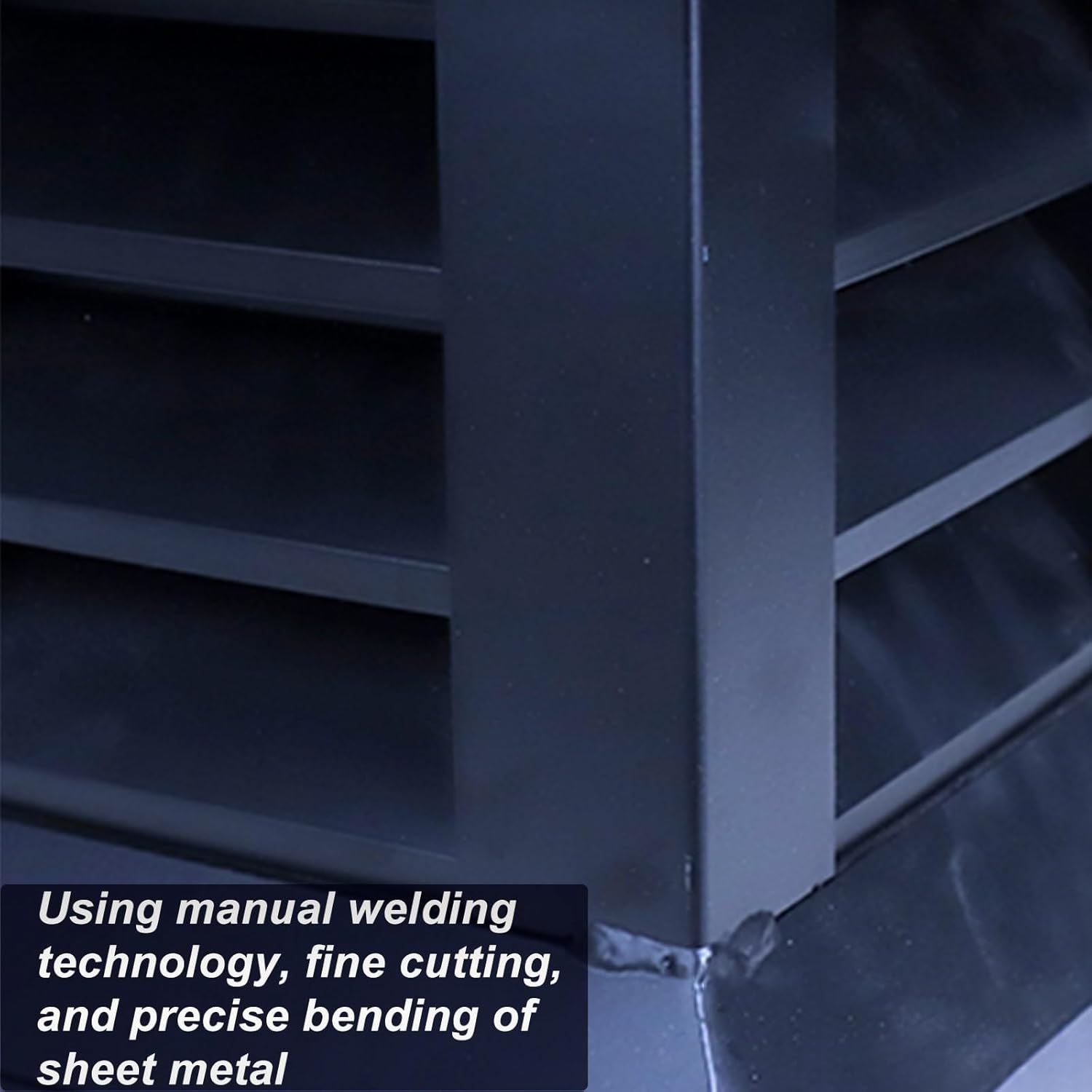 Aluminum Alloy Fireplace Chimney Caps - Villa Square Cover Rainproof with Shutters for Outside Chimney Flue - Fits Existing Flue Tile - Tapered Top