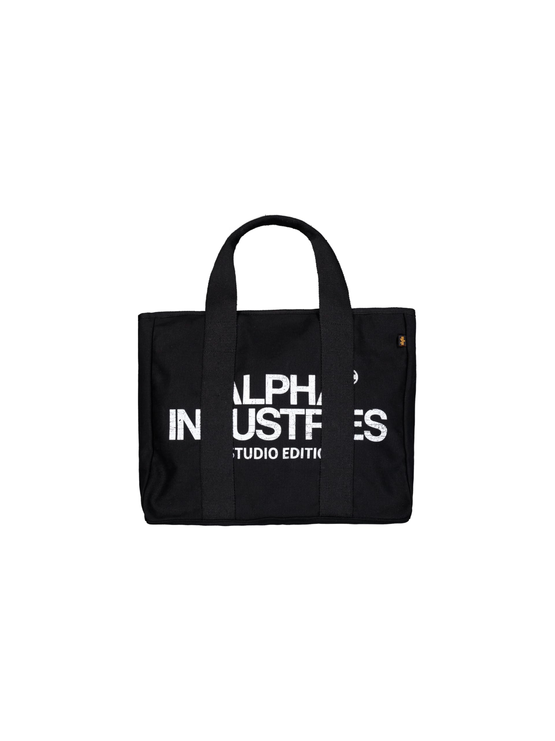 Alpha Industries Unisex's Studio Tote Bag Large, Black, Einheitsgröße