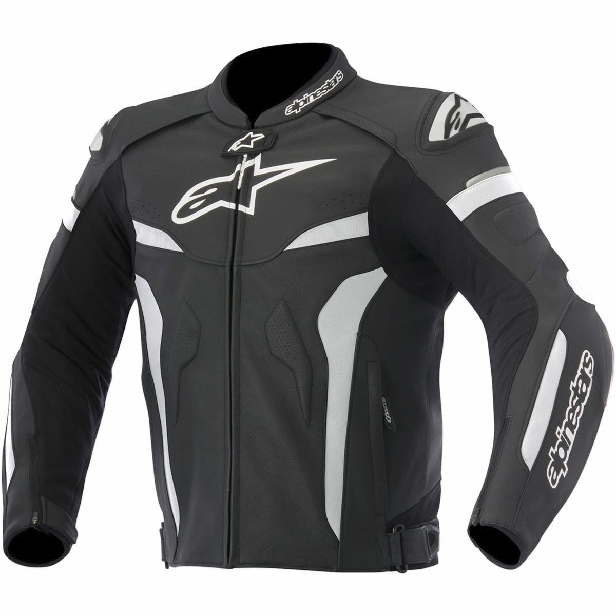 Alpinestars - Motorcycle jackets - Alpinestars Celer Cuir Black White