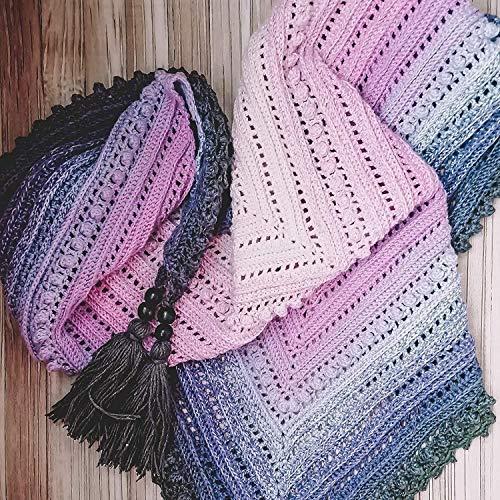 Image of Yarn Art Flowers 55% Cotton 45% Acrylic 250gr 1094yds Multicolor Rainbow Crochet Sport Yarn (276)