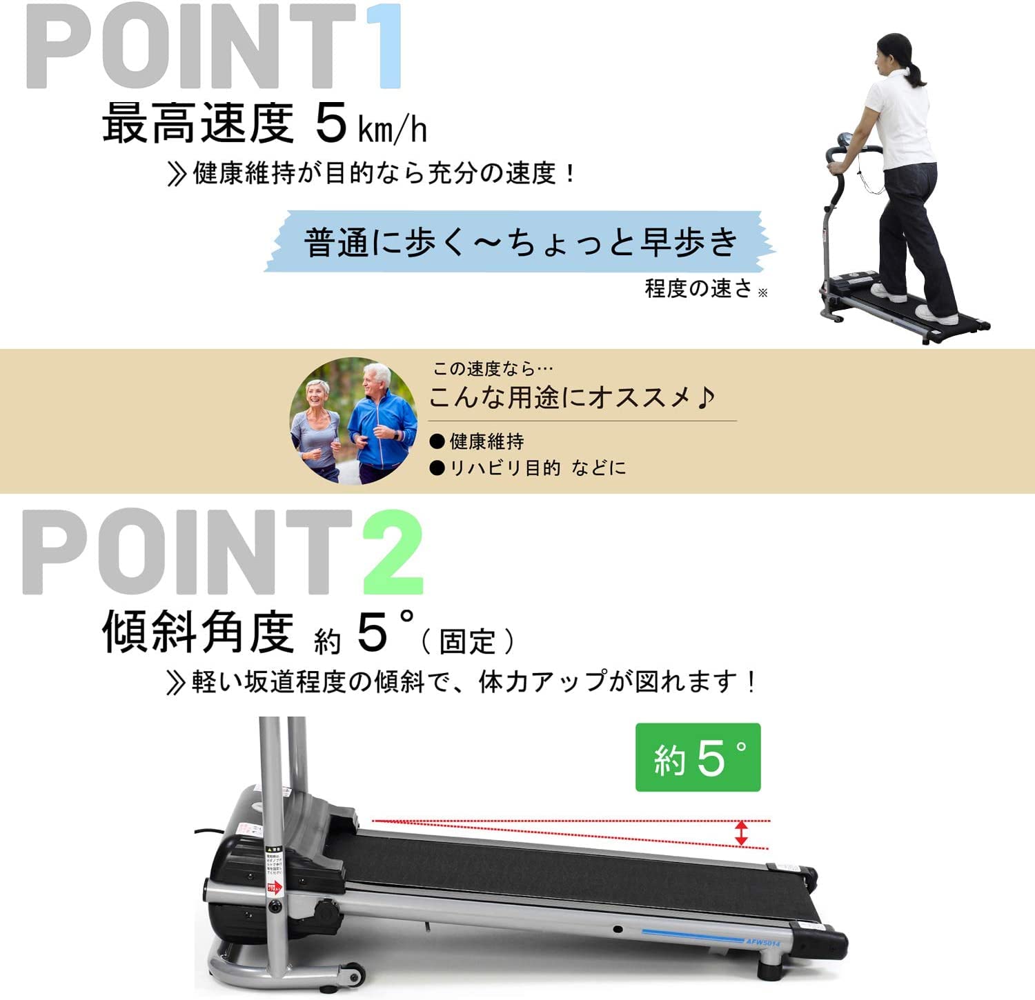 ☆アルインコ ALINCO AFW3309 電動ウォーカー 家庭用ルームランナー