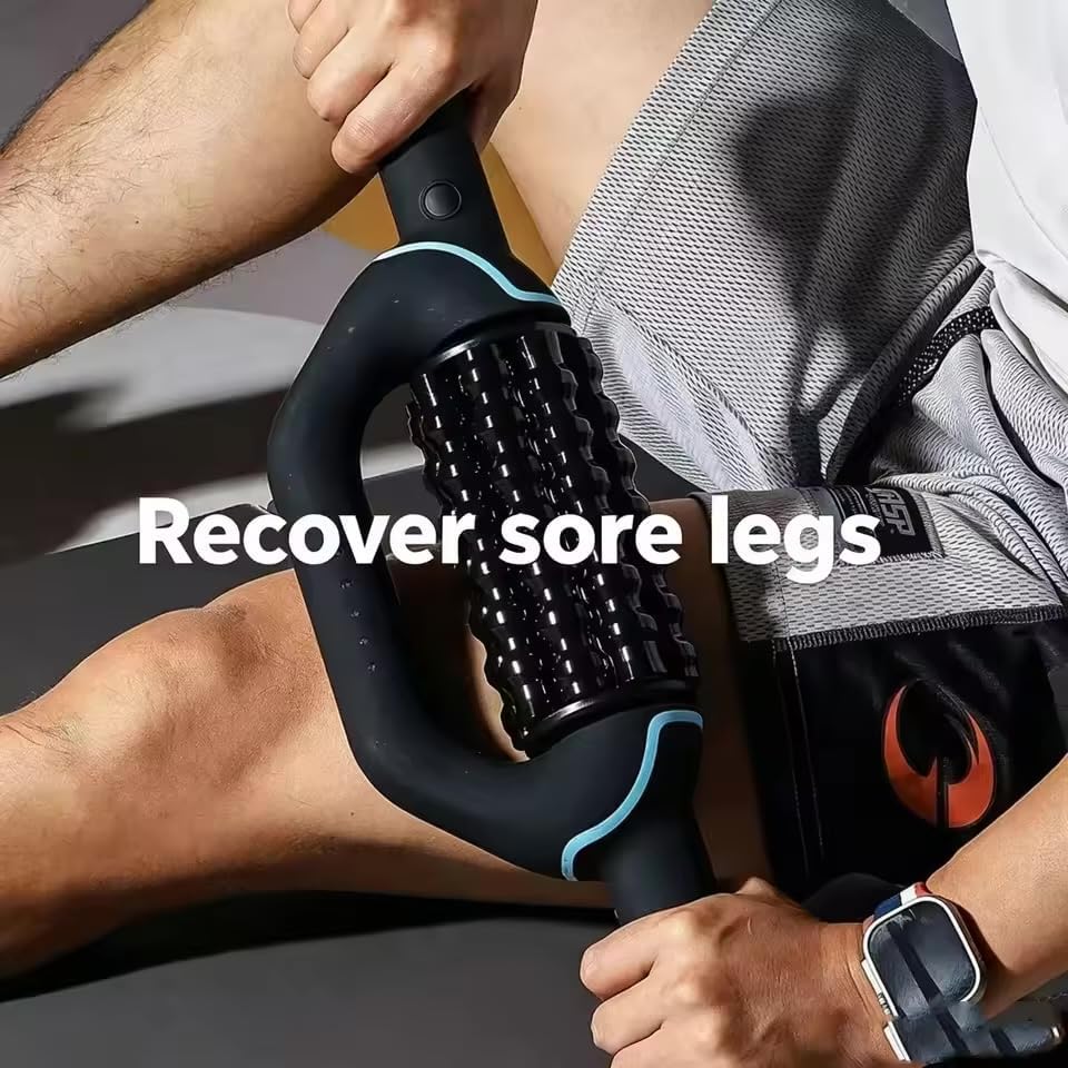 Deep Tissue Massage Roller Stick, Black, for Back, Forearm and Muscle Relief