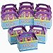 Kicko Party Treat Boxes - 12 Pack - 6.25 Inch Balloons with Confetti Favor Cartons - Colorful Gift Containers - Assemble it Yourself