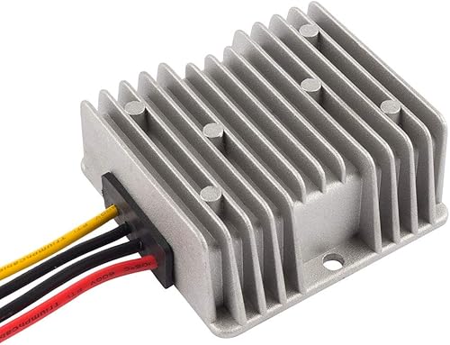 Miniatura 6 de uxcell Regulador del convertidor de energía DC12V24V a DC6V 25A 150W impermeable voltaje convertido transformador
