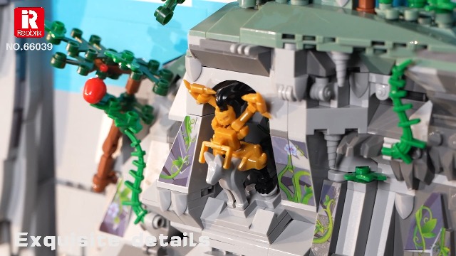 Reobrix 66039 Gates of Argonath Building Blocks Set, 2977