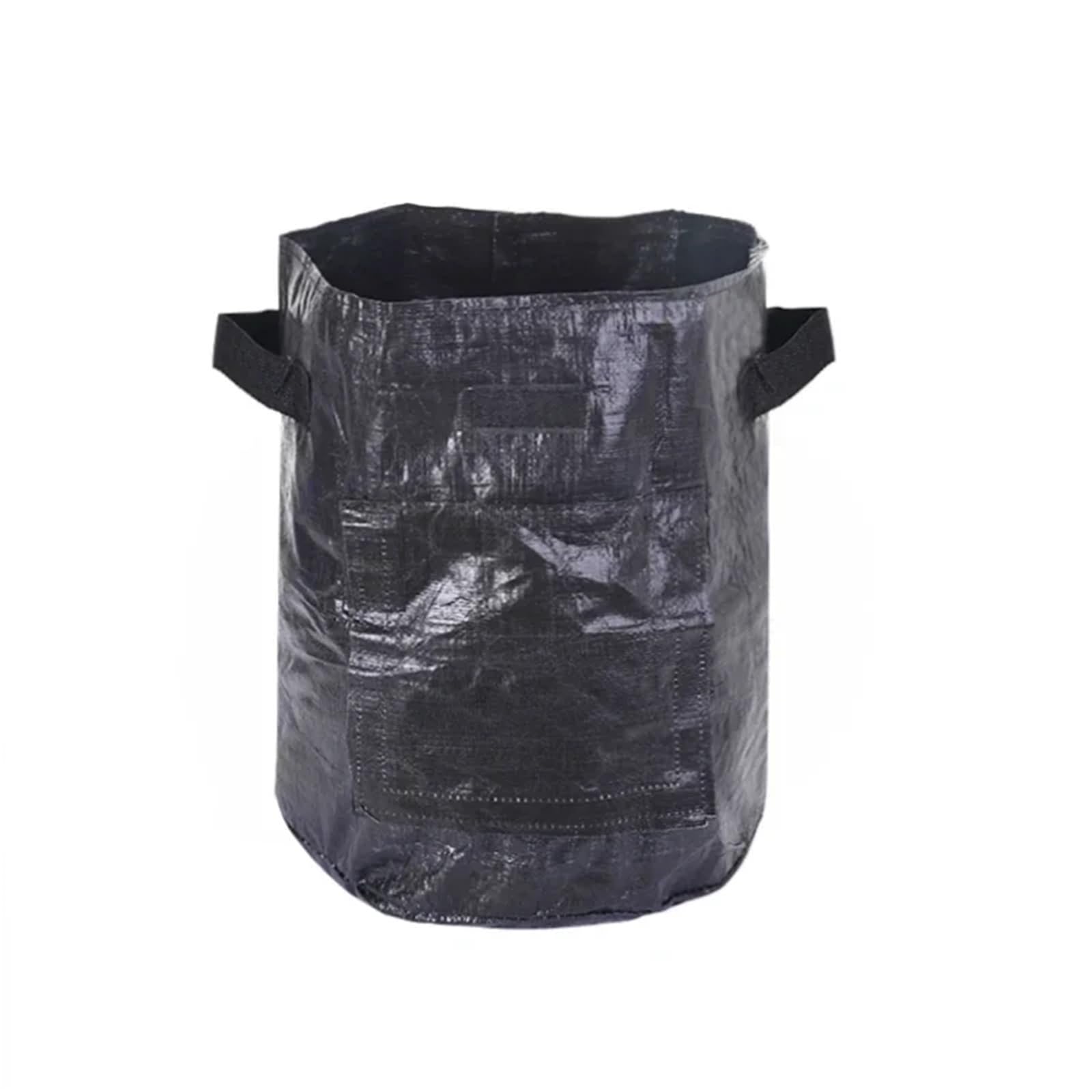 GIYXHU Plant Grow Bag for Veg Potato Tomato Gardening Tools and Planting Supplies Growing Garden Pots Planters for Flowers Vegetables(Black,7 gallon(US)-30x35cm)