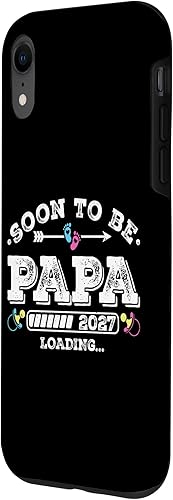 Miniatura 2 de Soon to Be Papa 2027 Loading for Pregnancy Announcement Case for iPhone XR