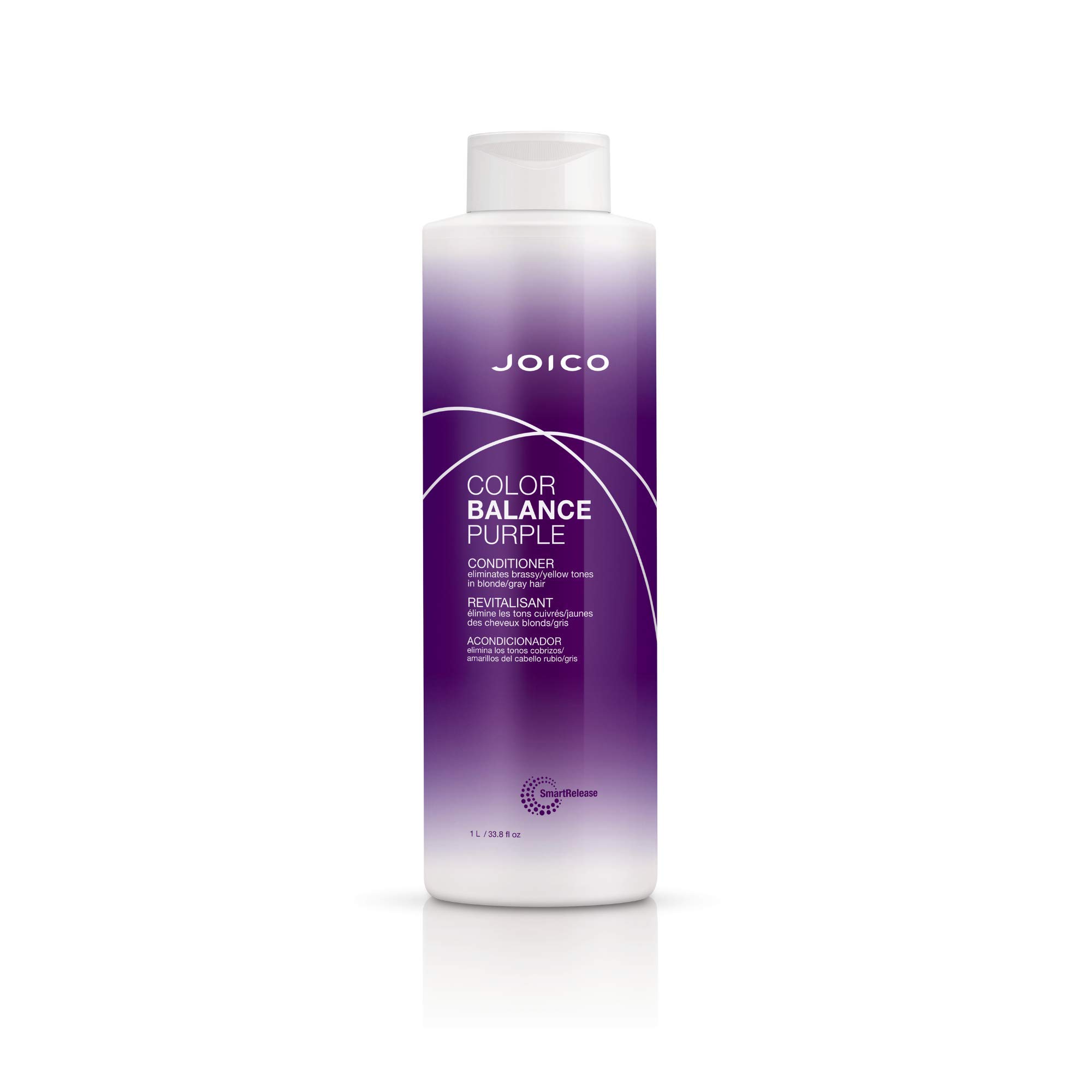 Joico Color Balance Purple Conditioner | Eliminate Brassy and Yellow tones | For Cool Blonde or Gray