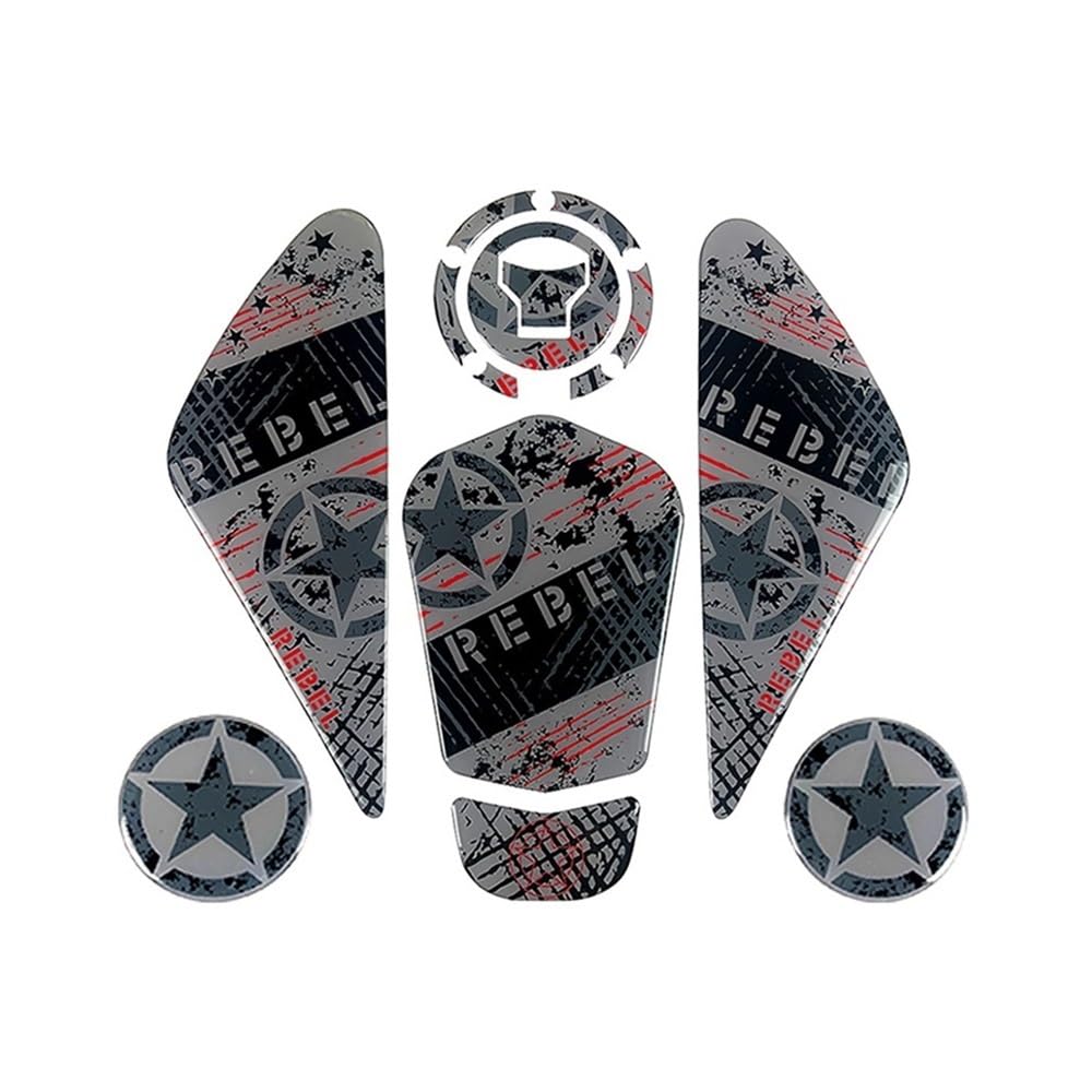 Scratch pad de réservoir Rebel 500 pour protéger votre moto lors des trajets quotidiens
