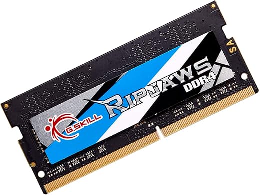 G.SKILL Ripjaws SO-DIMM 8GB (1 * 8GB) DDR4 3200MHz CL22-22-22-52 1.20V Laptop Memory RAM – F4-3200C22S-8GRS