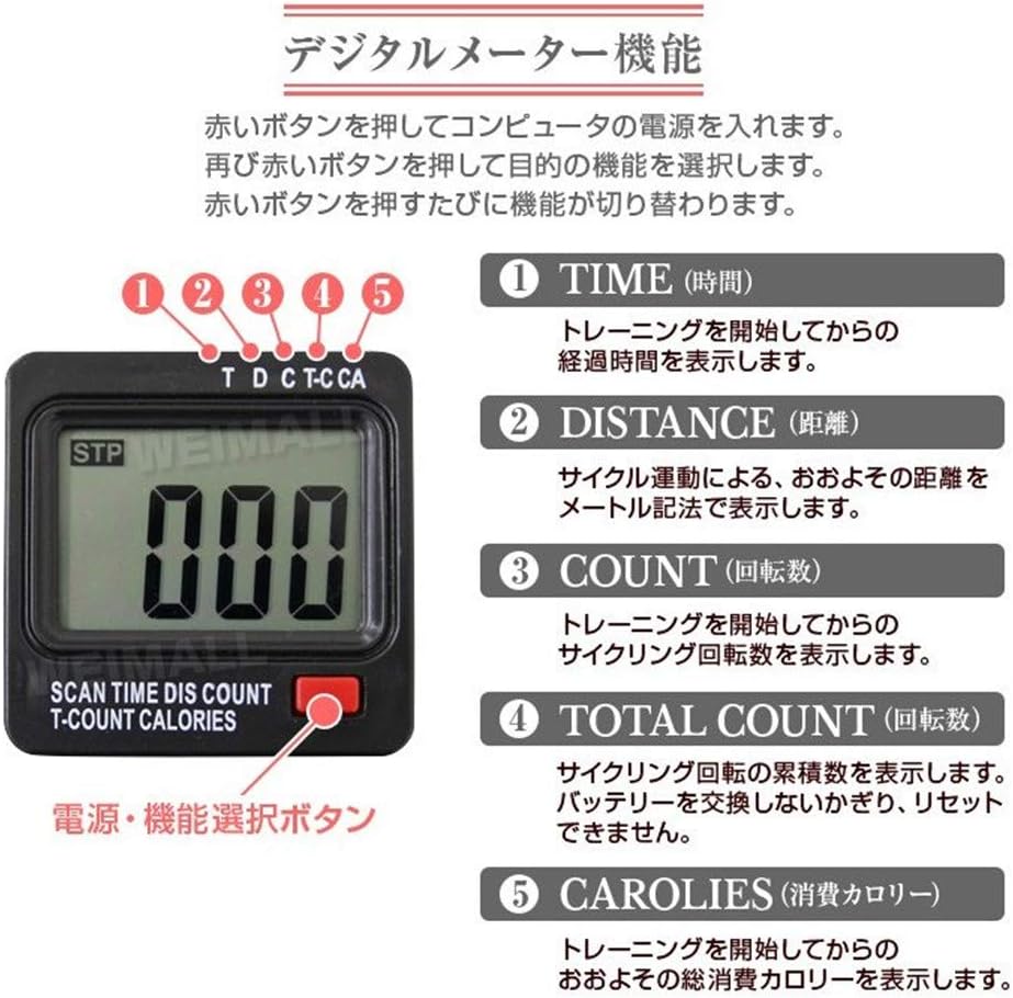 Amazon 腕回しもできるペダルこぎ運動器 自宅でできるペダルこぎ運動 座って簡単フィットネスバイクエクササイズ ペダル漕ぎ サイクル運動 サイクルマシン 自転車漕ぎ 健康器具 ペダル運動器家庭用 タイヨウショップ フィットネスバイク