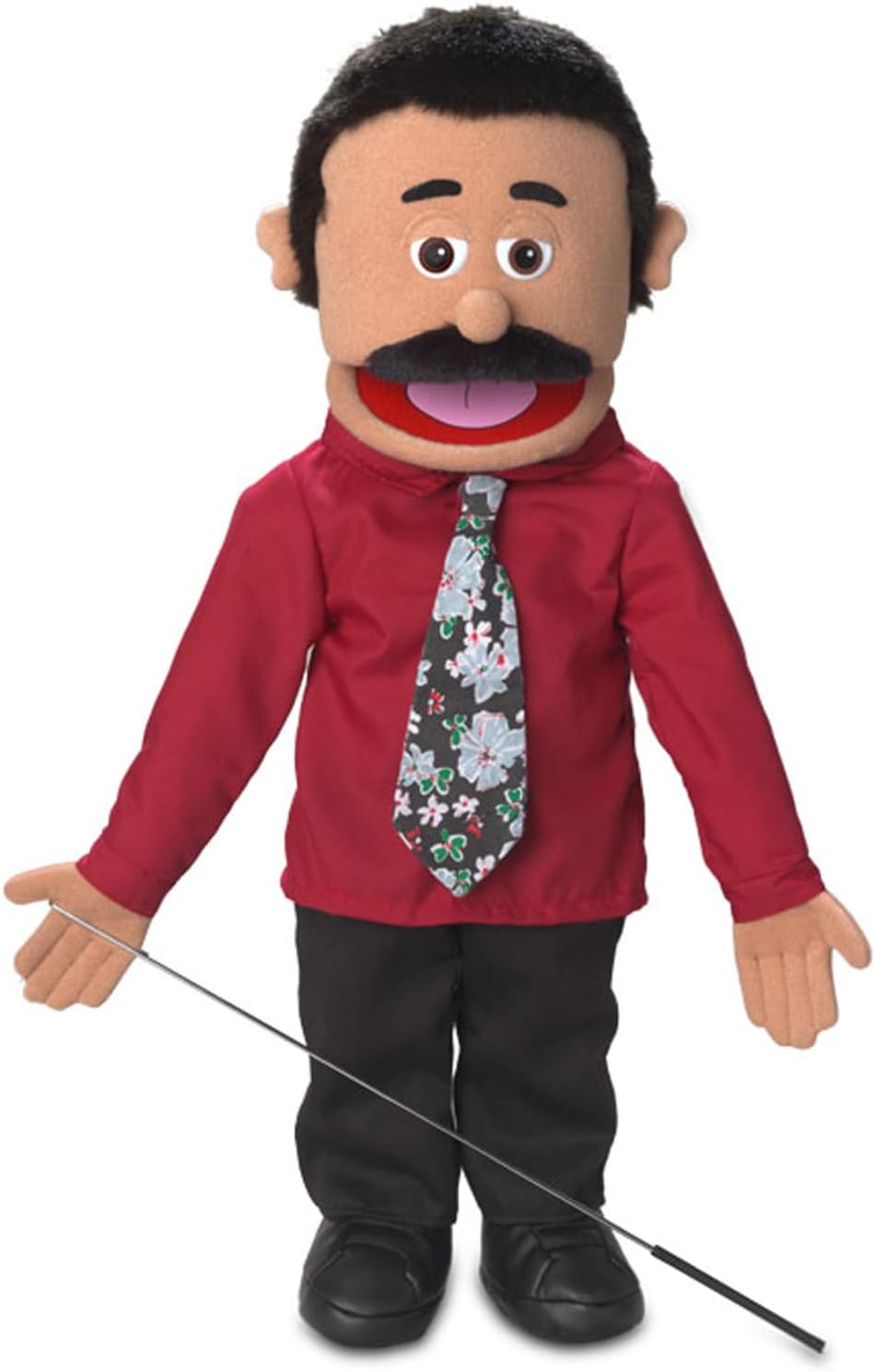 25" Carlos, Hispanic Dad/Businessman, Full Body, Ventriloquist Style Puppet