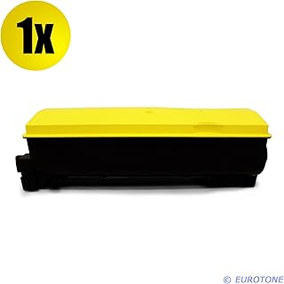 Eurotone Rebuilt Toner compatible for Kyocera TK-560 TK560 FS-C5300 DN FS-C5300DN FSC5300 FSC5300DN C5350 ersetzt 1T02HNAEU0 Yellow