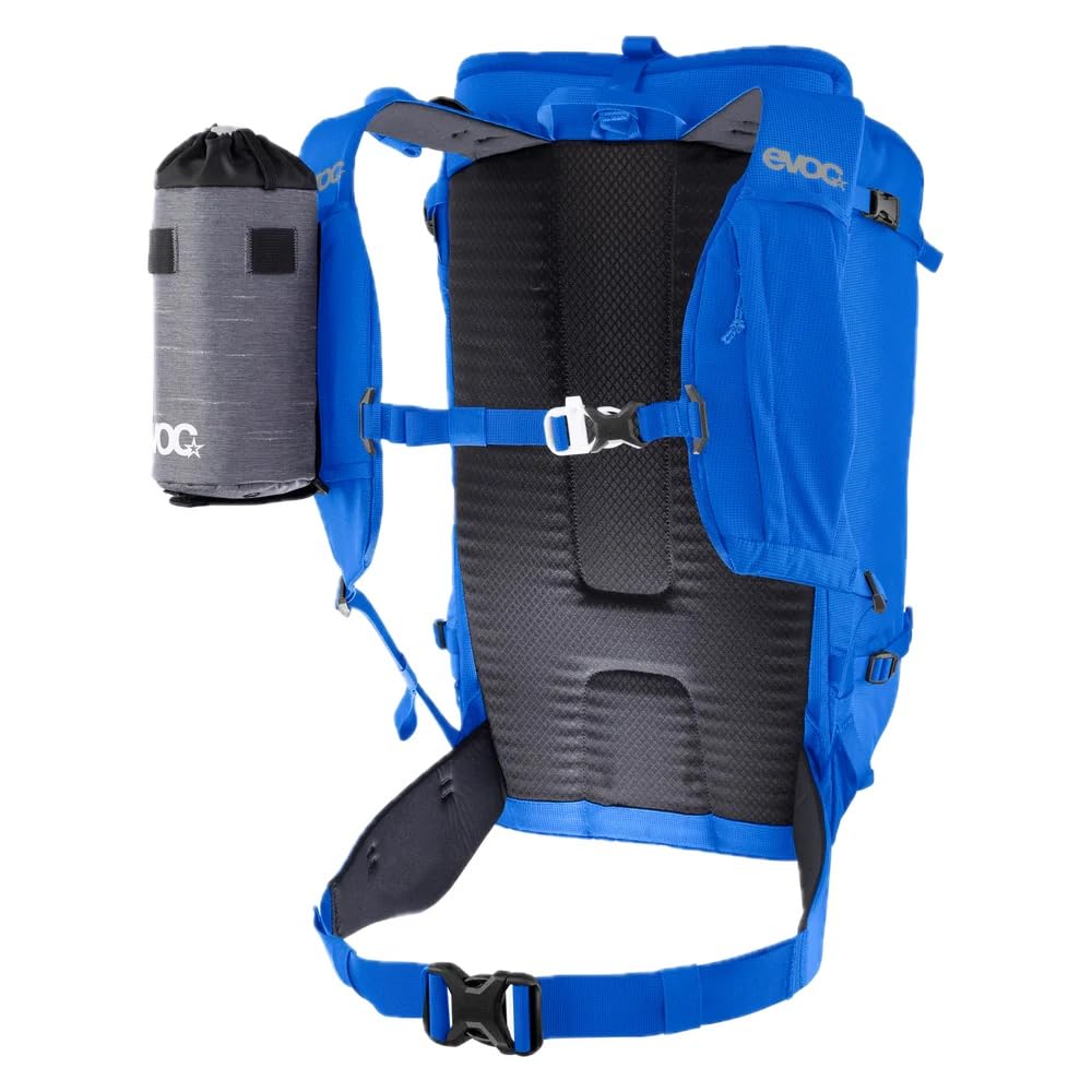 Plecak turystyczny EVOC SUMMIT 30, plecak (plecak sportowy z ergonomicznym systemem nośnym, wysokiej jakości plecak trekkingowy z praktycznymi przegrodami), Royal Blue
