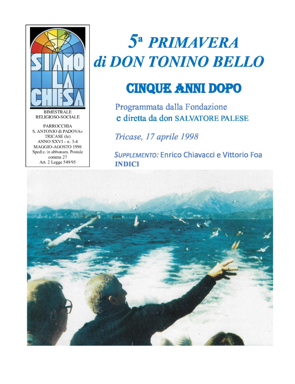 5° PRIMAVERA di don TONINO BRLLO
