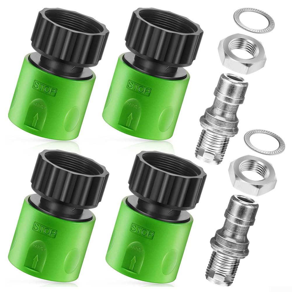 LVYXON Lawn Mower Deck Wash Kit, Mower-Deck Wash Adapter Quick Connect Attachment, Deck-Wash Hose Attachment Kit, Riding Lawn-Mower Cleaning Parts