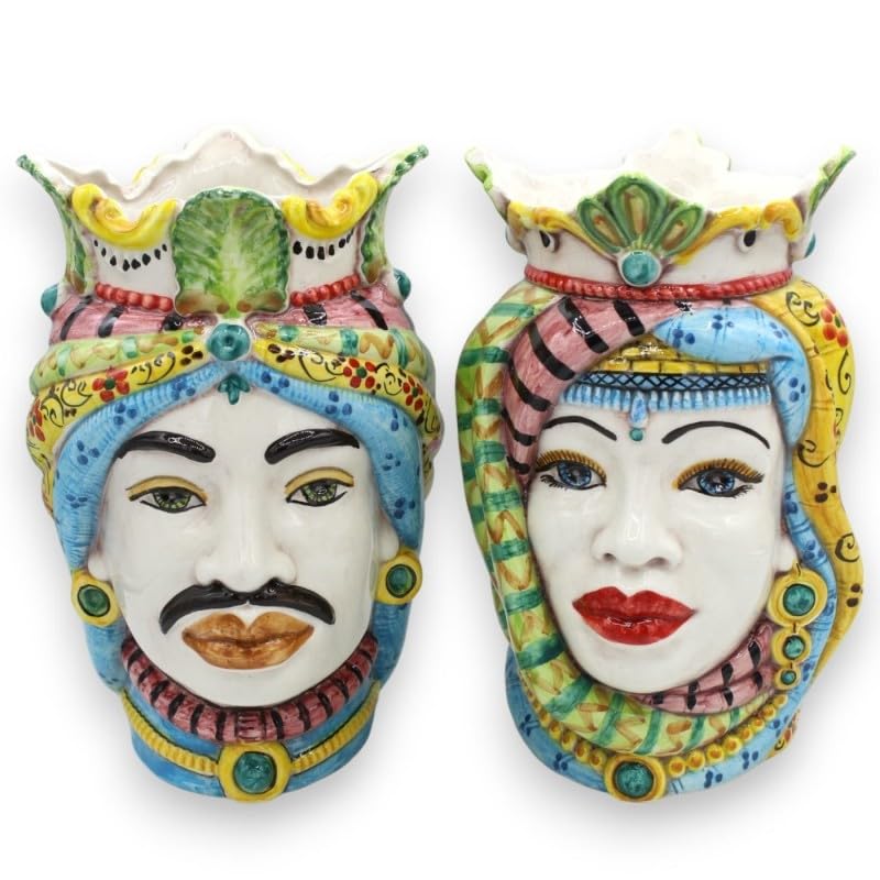 Têtes de maures siciliennes pour sublimer la décoration de votre salon