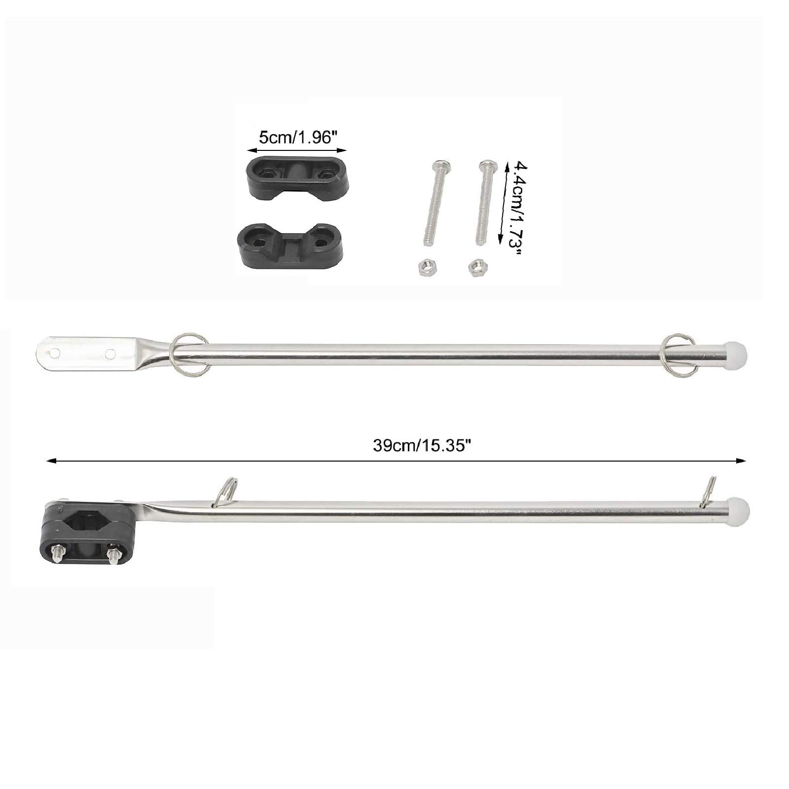 Eder Flag Parade Carrying Belt Double Harness White Web