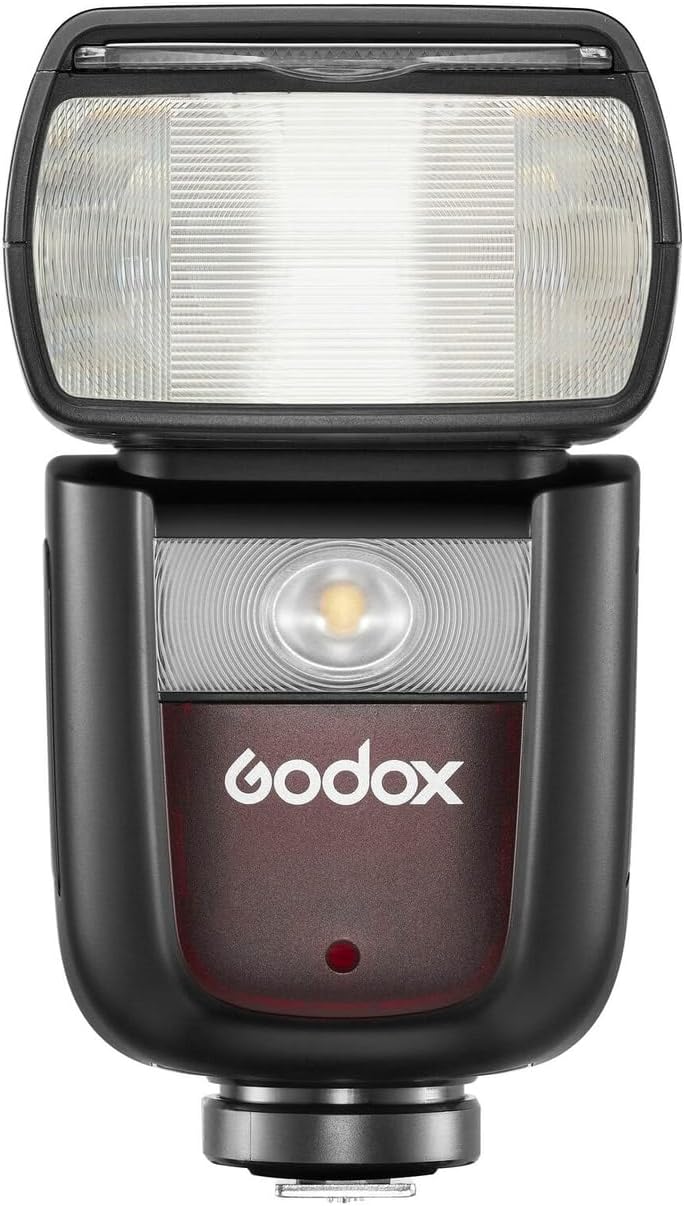 Aurrealdea view of Godox V860IIIS flash head