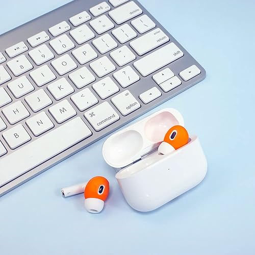 Miniatura 7 de 5 pares (aptos en la caja) almohadillas antideslizantes compatibles con AirPods Pro 2, accesorios de silicona ultrafina y delgada para auriculares