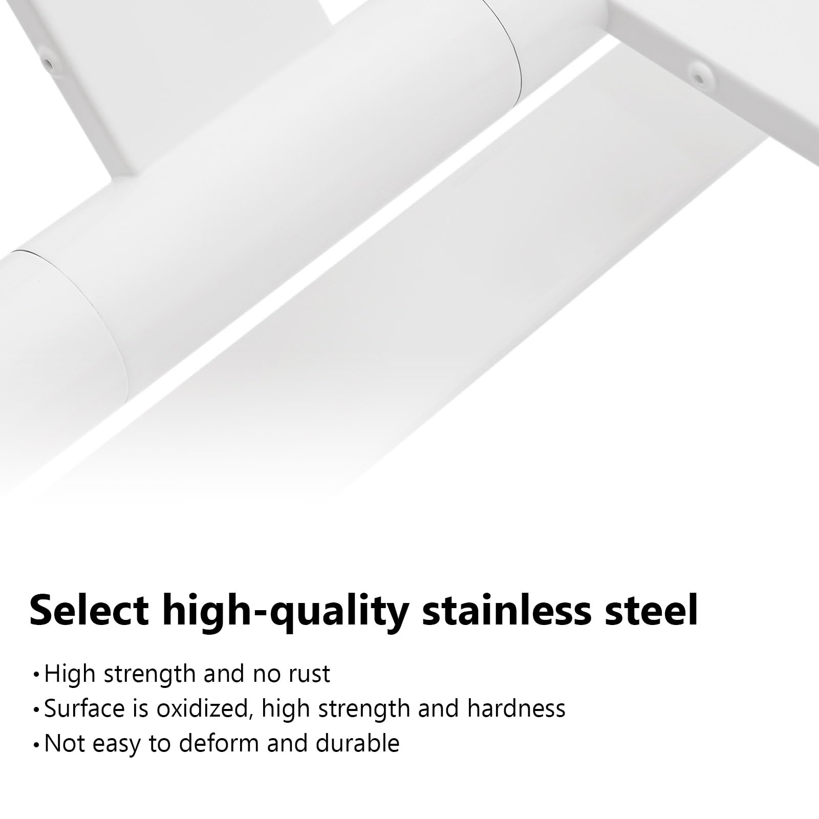 Scaldasalviette elettrico da bagno, con indicatore a LED, con termostato, scaldasalviette elettrico con termostato, scaldasalviette per bagno (bianco)