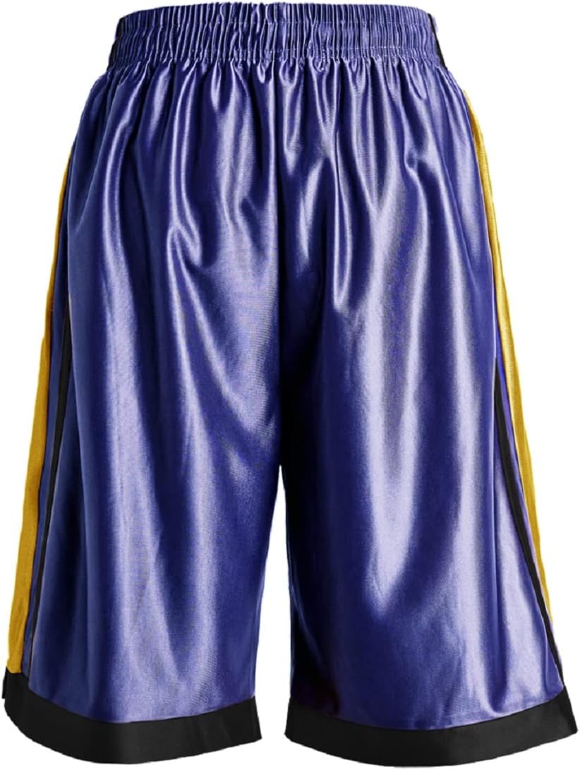 Facitisu Men Basketball Shorts Athletic Quick Dry Gym Activewear Lightweight Shorts with Pocket