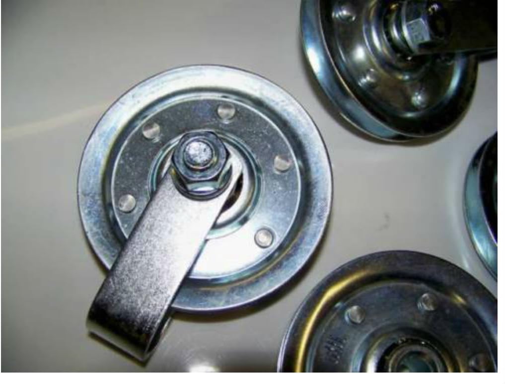 Garage Door Extension Spring Pulley Sheave Kit +SAFETY CABLES & INSTRUCTIONS : Tools & Home Improvement