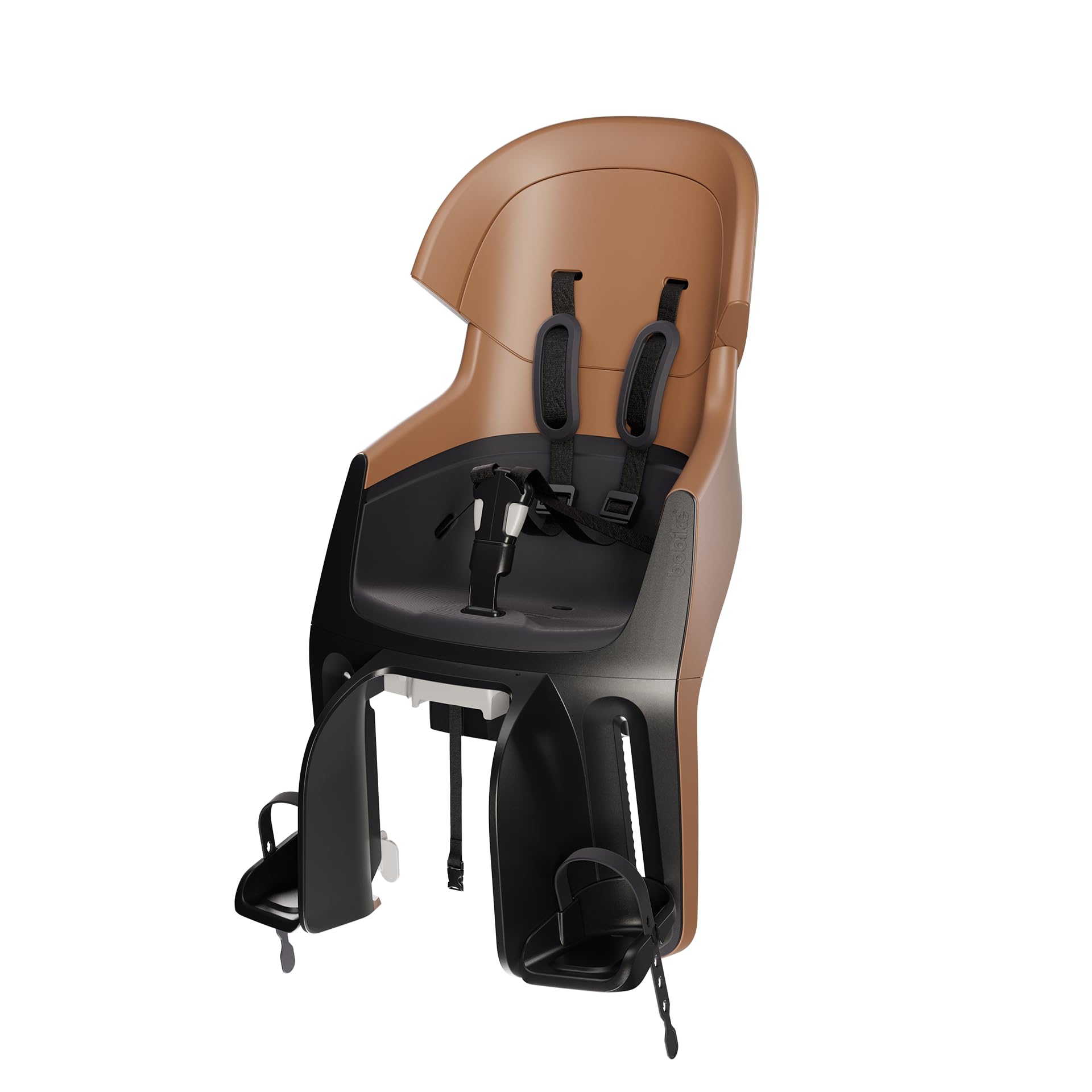 Silla Bicicleta Reclinable Trasera Bobike Exclusive Evolve Maxi con diseño Envolvente, suspensión integrada y arnés 5 Puntos para niños (hasta 22 kg y 110 cm)