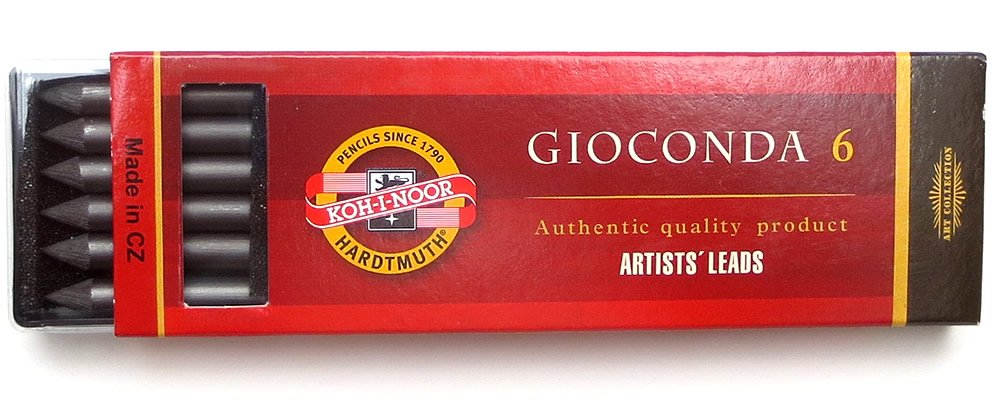 Koh-i-noor Set di 2 confezioni di Mine per Portamine 4865-2B + omaggio gomma Jueli