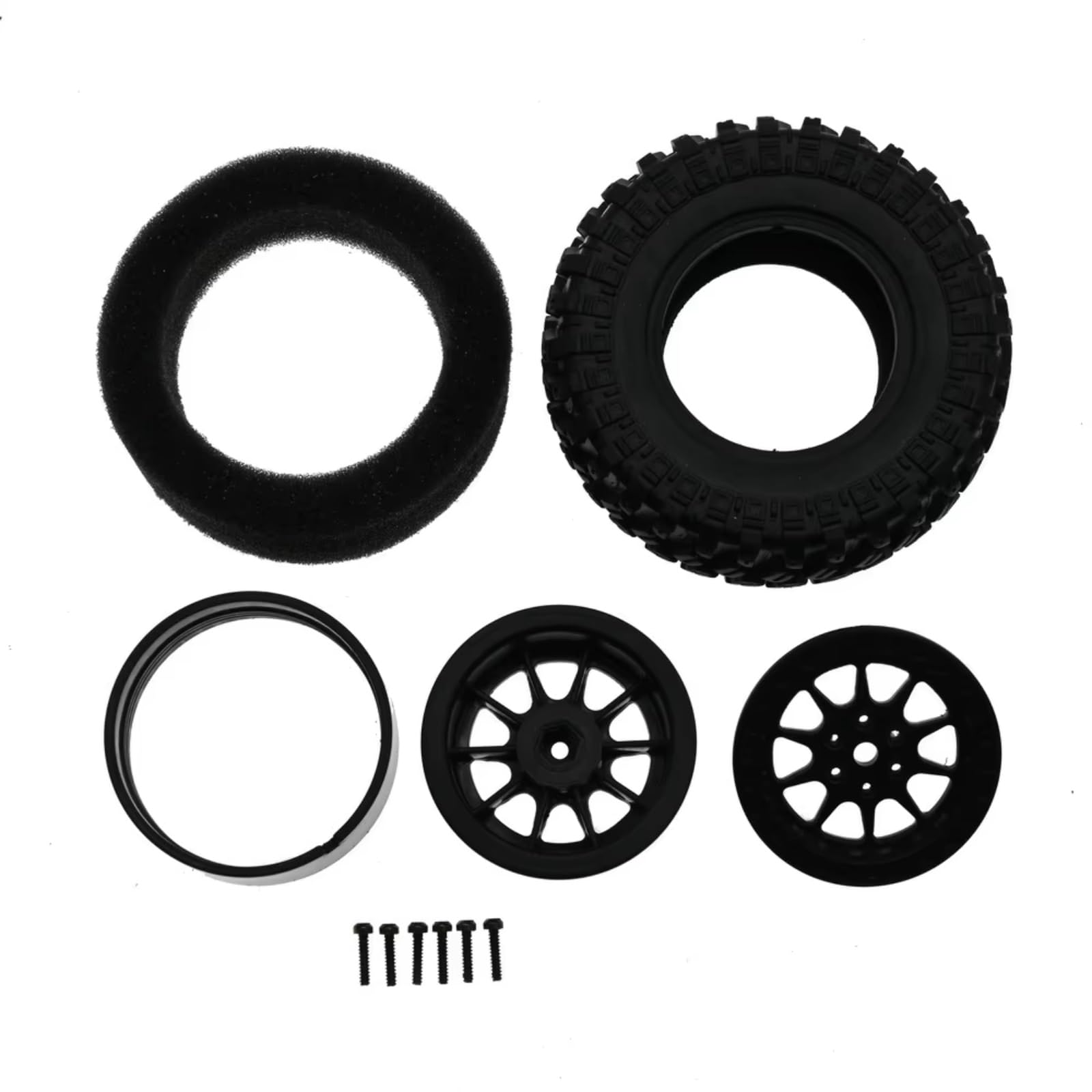 para MN D90 para MN98 para MN99S para MN82 para WPL C14 C24 C34 B14 B24 4 Uds Neumáticos De 70mm Rueda RC Piezas Mejora Coche Accesorios Piezas Repuesto RC