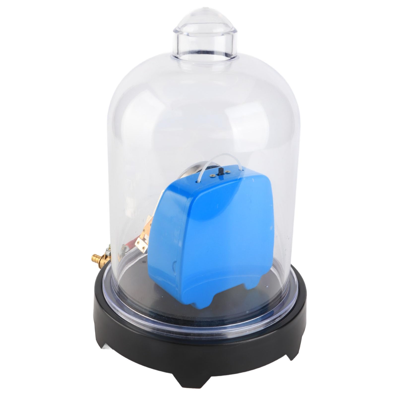 Kit Demostración Vacío con Tarro Sonido Material PVC Funciona Pilas para Laboratorio Aula Enseñanza Ciencia Campana Electricidad