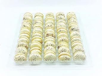 50 Pack Gluten Free French Tiramisu Macaron | A great addition for your bakery establishment or your next party