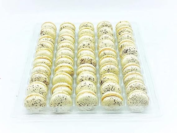 50 Pack Gluten Free French Tiramisu Macaron | A great addition for your bakery establishment or your next party