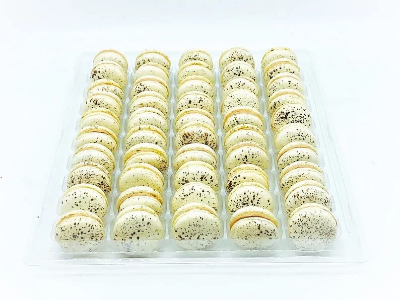 50 Pack Gluten Free French Tiramisu Macaron | A great addition for your bakery establishment or your next party